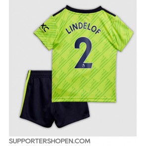 Manchester United Victor Lindelof #2 Tredje tröja Barn 2022-23 Kortärmad (+ korta byxor)